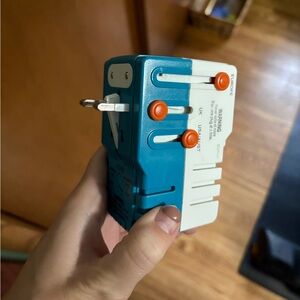 International travel outlet adapter for Europe UK and USA